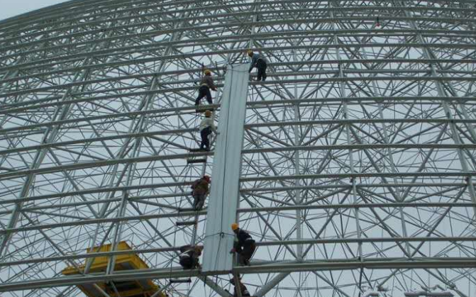 冀州网架装配好以后应当留神哪八项验收事件