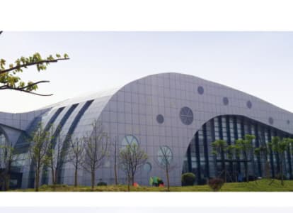 冀州会议中心外景网架工程